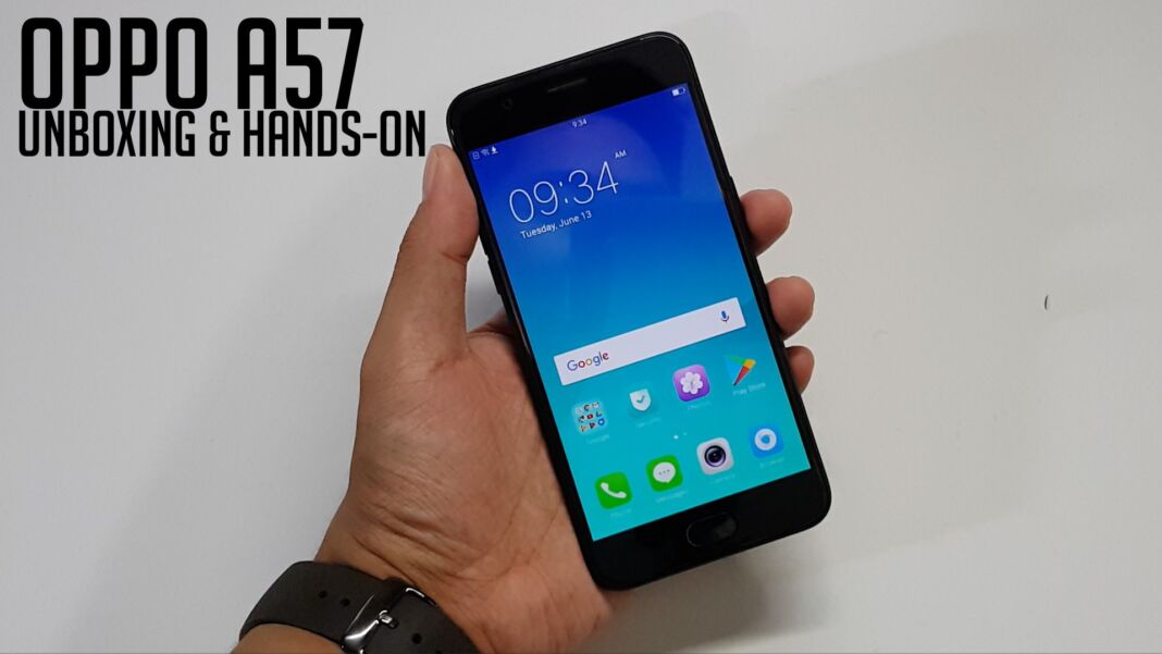 OPPO A57 Unboxing