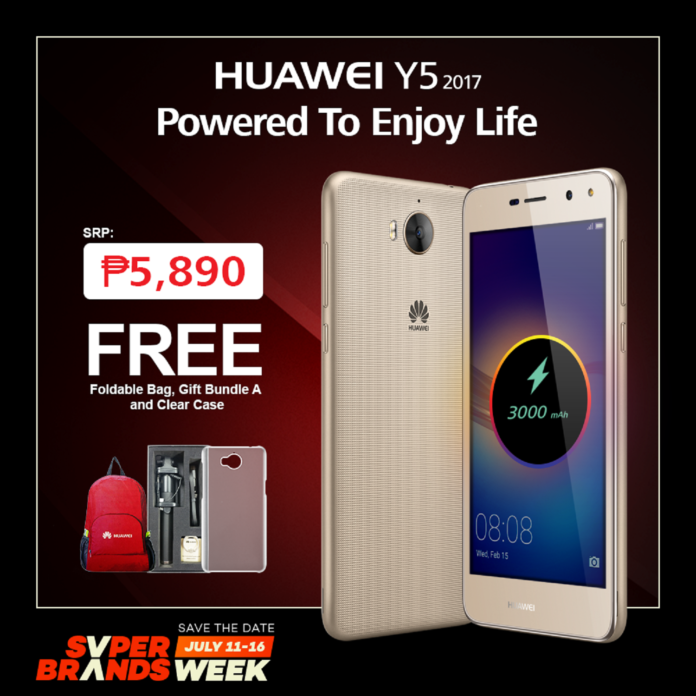 Huawei Y5 2017 Available tomorrow at Lazada