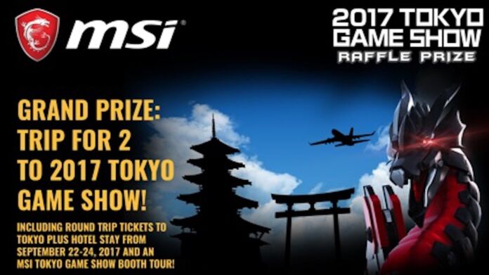 Get a chance to win tickets to TGS 2017 in MSI Dragon Army Promo