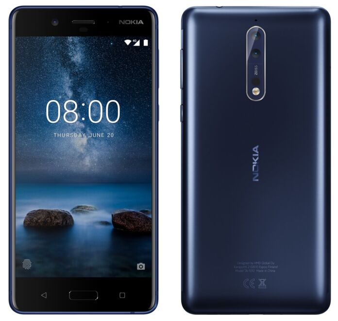 Nokia 8 leaked image reveals Dual Lens Camera with Carl Zeiss Optics