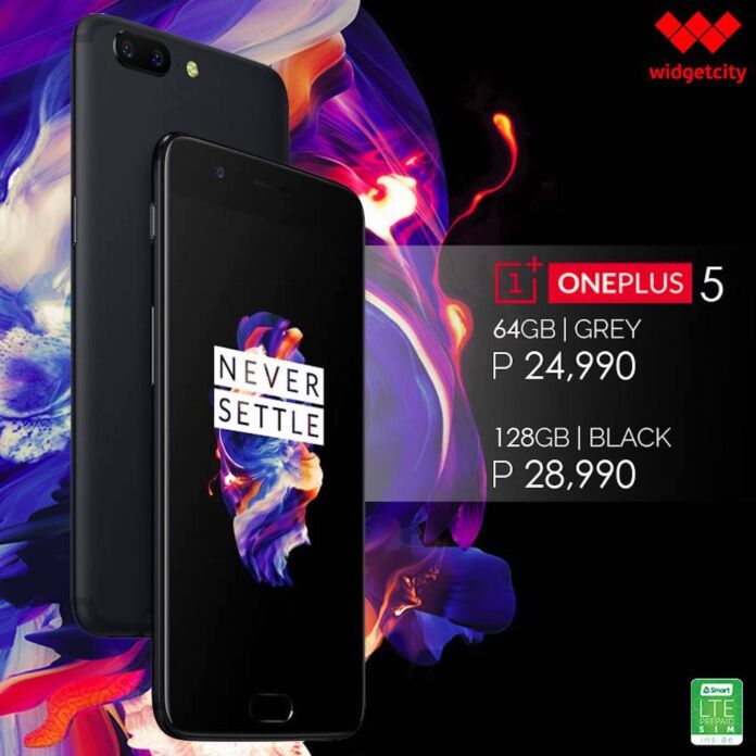 OnePlus 5 Price Drop at Widget City