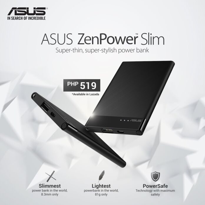 ASUS ZenPower Slim now available at Lazada