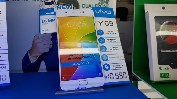 Vivo Y69 Spotted in stores, Priced at P10,990