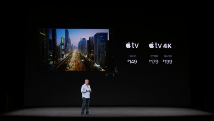 Apple TV 4k Unveiled: A10X Processor and support for 4K HDR