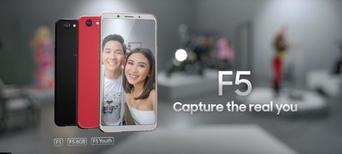 OPPO F5, F5 6GB, & F5 Youth Spotted in their latest commercial