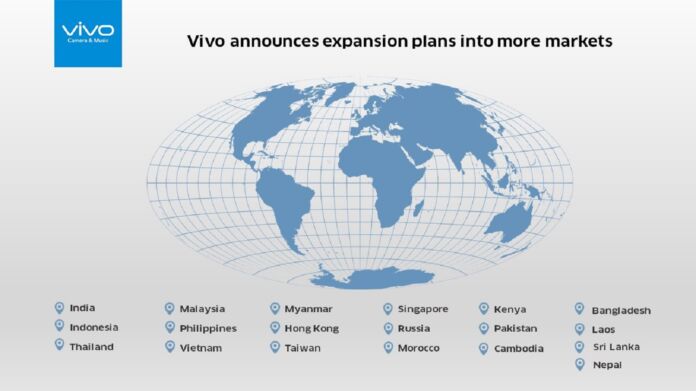 Vivo Expands into More Global Markets