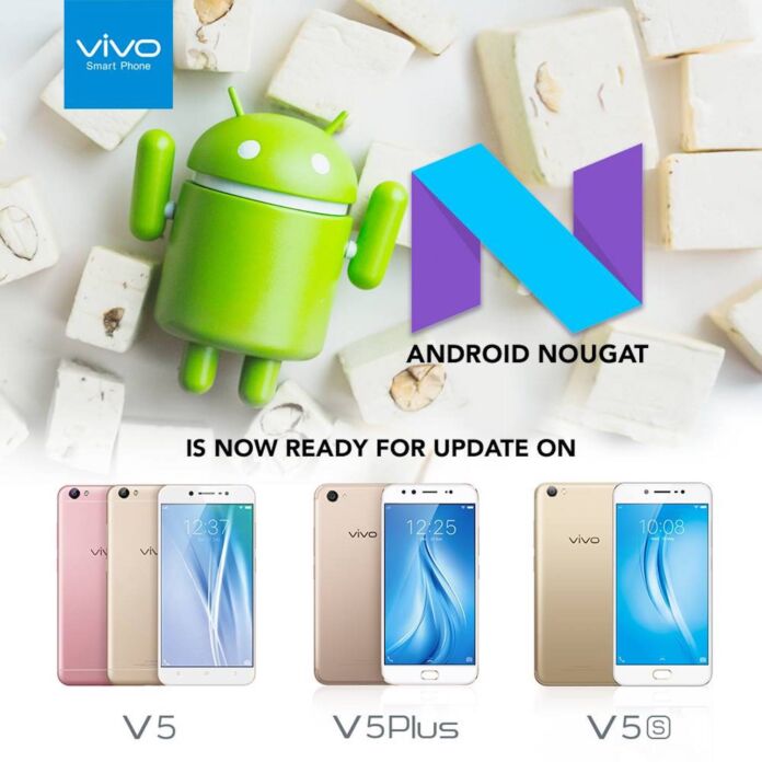 Vivo V5, V5s, & V5 Plus Android Nougat Update Now Available!