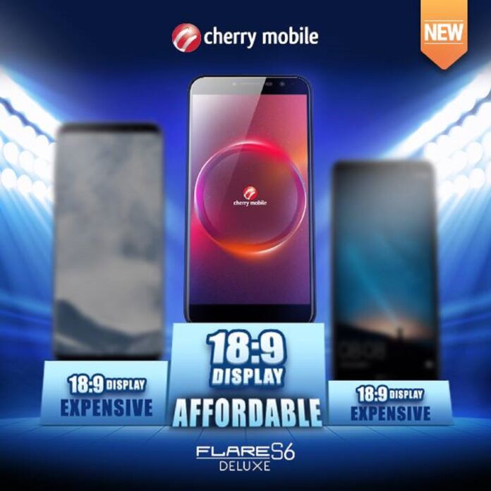 Cherry Mobile launches Flare S6 Deluxe with 18:9 Display Aspect Ratio