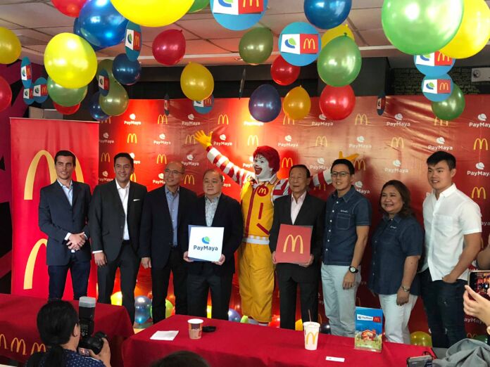 McDonald’s Philippines Now Accepts Cashless transactions with PayMaya