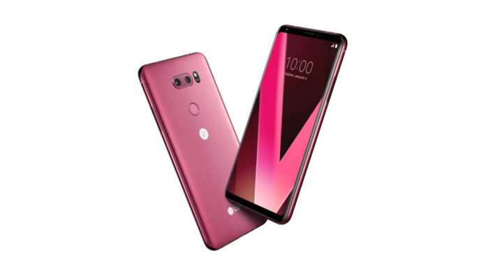LG V30 Raspberry Rose Color Unveiled ahead of CES 2018