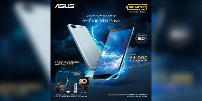 ASUS Zenfone Max Plus Priced at Php11,995