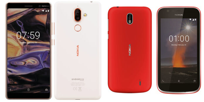 Nokia 7+ & Nokia 1 Leaks Out