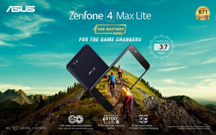 ASUS Launches the Zenfone 4 Max Lite in the Philippines