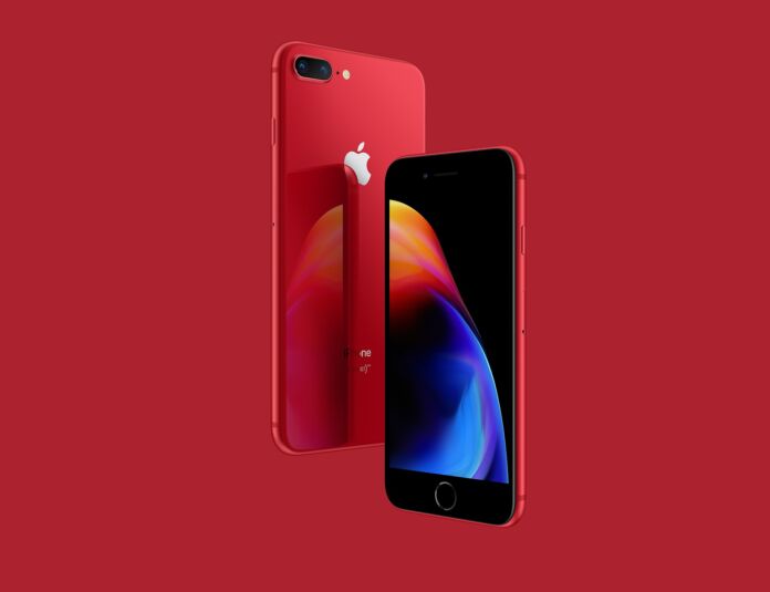 Apple Unveils Red iPhone 8 and iPhone 8 Plus