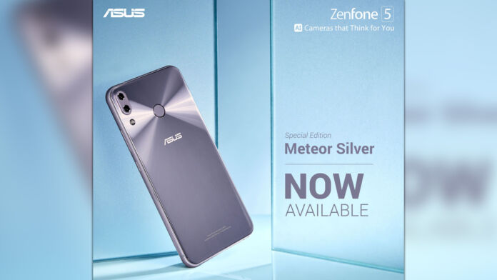ASUS Zenfone 5 Now Available in Meteor Silver