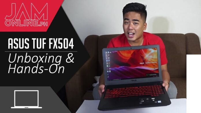 ASUS TUF Gaming FX504 Unboxing and First Impressions