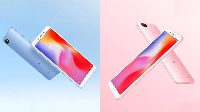 Xiaomi Redim 6 and Redmii 6A