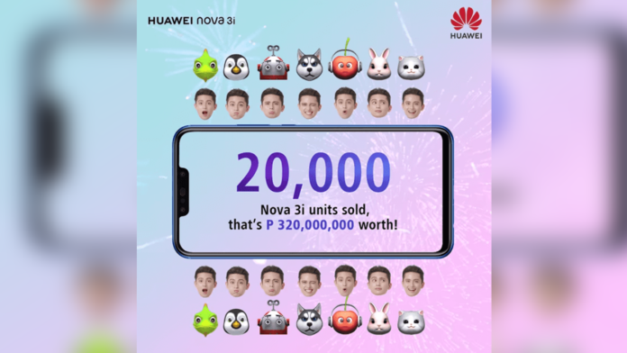 20,000 Huawei Nova 3i sold in its first day