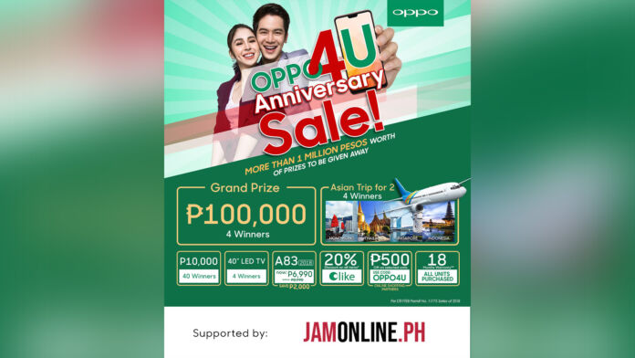 Join our OPPO4U Giveaway and Get a Chance to Win an OPPO A83 smartphone!