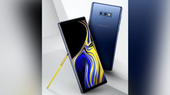 Samsung Galaxy Note9 Press render leaks out