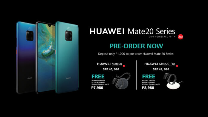Huawei announces pre-order for the Huawei Mate 20 series