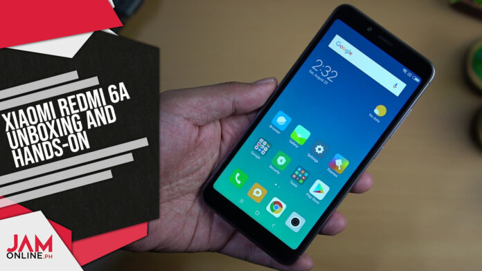 Xiaomi Redmi 6A Unboxing and Hands-On Video
