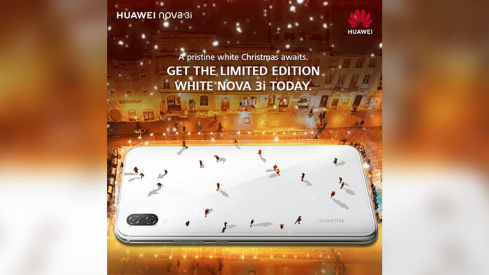 Huawei Nova 3i gets a white pearl colorway