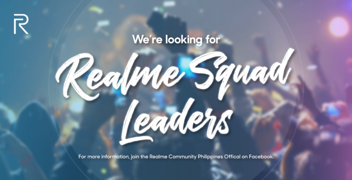 Realme is searching for the next squad leaders!