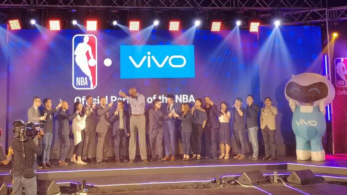 Vivo partnered with NBA Philippines to establish massive presence