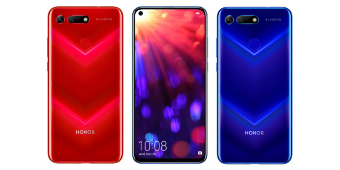 Honor V20 Revealed: Punch-hole selfie camera with 48MP rear camera