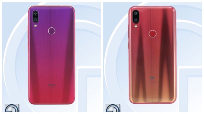 Xiaomi Redmi 7 & Redmi Note 7 Pictures Leak Out