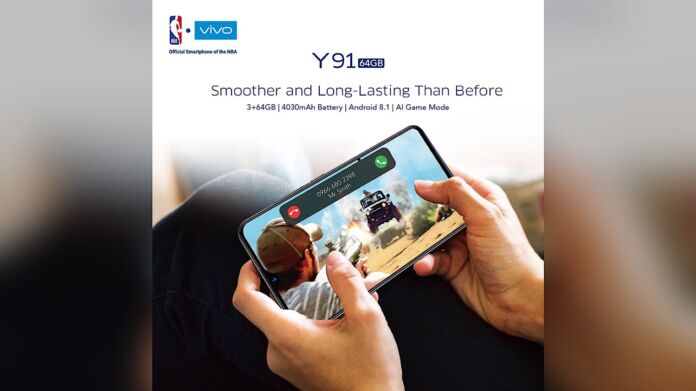 Vivo Y91 64GB launches in the Philippines
