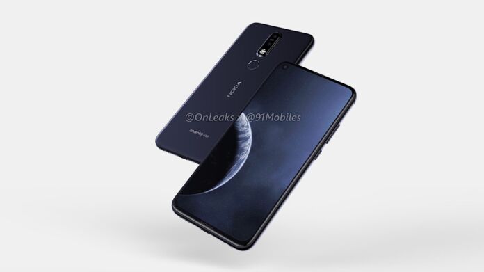 Nokia 8.1 Plus Renders Leak shows Punch hole display