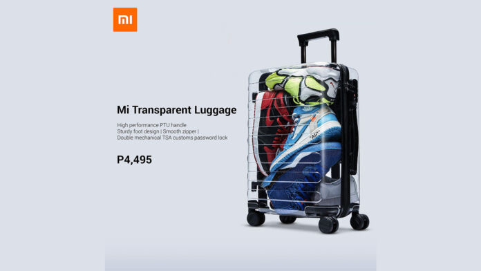 Mi transparent luggage is dope AF