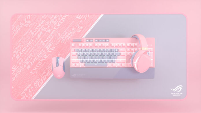 ASUS unveils the limited edition ROG Strix PNK series peripherals