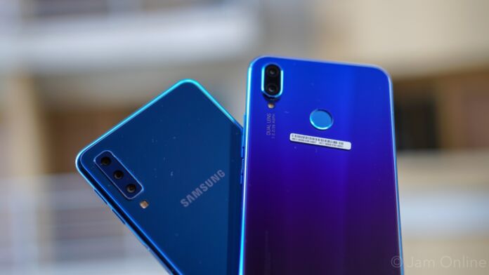 Huawei Nova 3i vs. Samsung Galaxy A7 (2018) Review Comparison