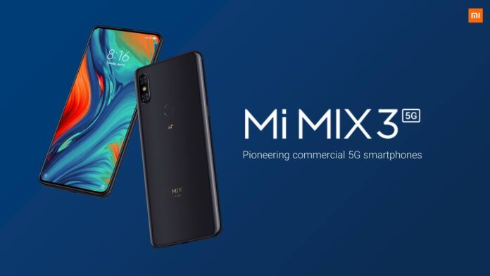 Xiaomi Mi Mix 3 5G Unveiled