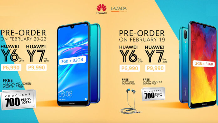 Huawei Y6 Pro 2019 & Y7 Pro 2019 Pre-order Announced