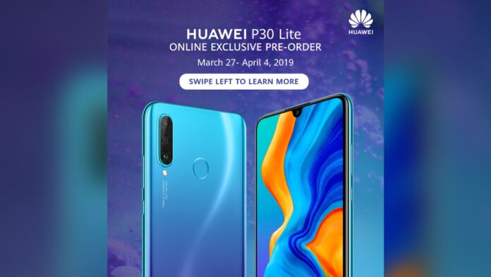 Huawei P30 Lite Quietly unveiled, pre-order details now up!