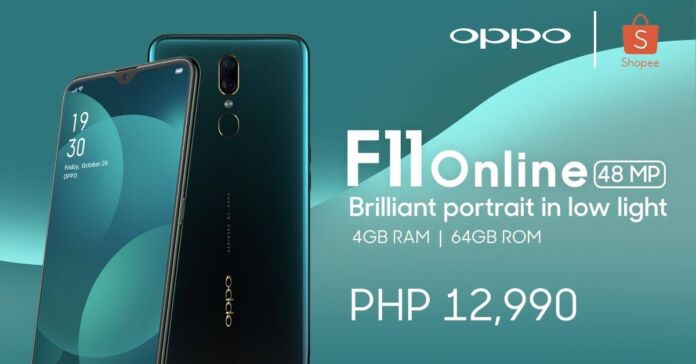 OPPO F11 Online Edition Now Available in the PH