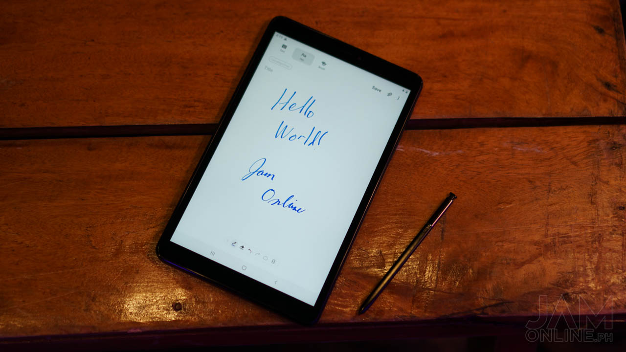 samsung tablets with s pen list