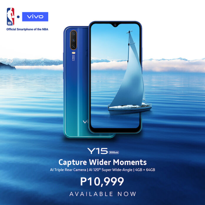 Vivo Y15 Launches in the Philippines