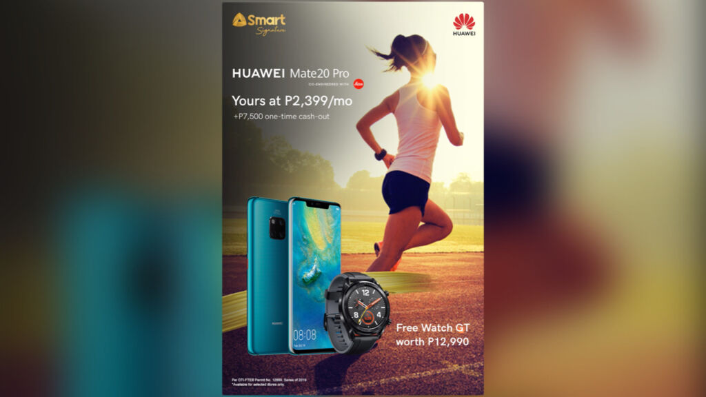 Huawei mate 20 outlet free watch