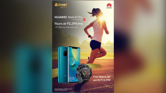 Huawei Mate 20 Pro Now Available at Smart Signature Postpaid plans