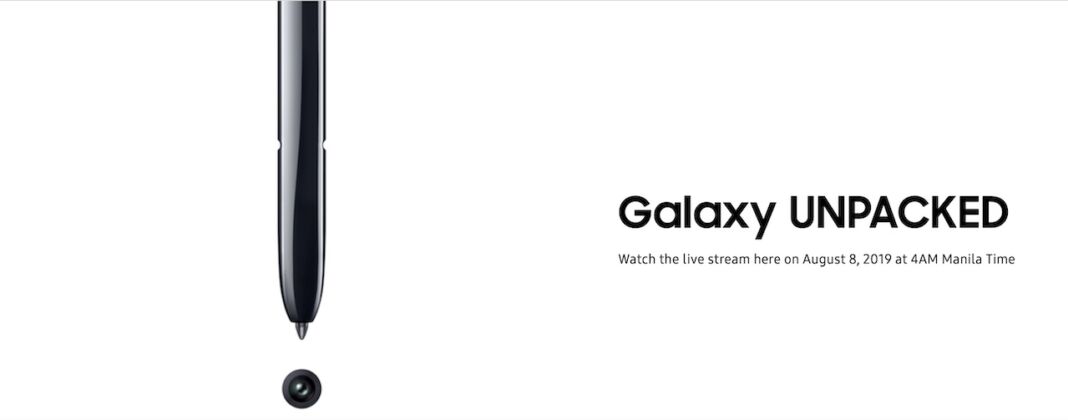 Galaxy Unpacked Note10