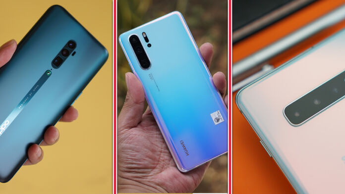 OPPO Reno 10x Zoom vs. Samsung Galaxy S10+ vs. Huawei P30 Pro Specs Comparison