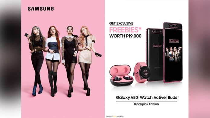Samsung Galaxy A80 Blackpink Edition will be arriving in the Philippines