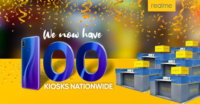 Realme opens 100th kiosk, eyeing 100 more the year ends