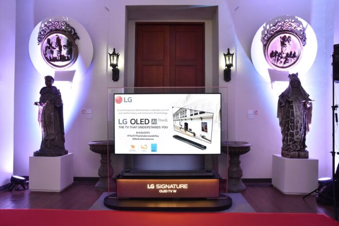 LG celebrates Philippine history with their all-new LG OLED TVs