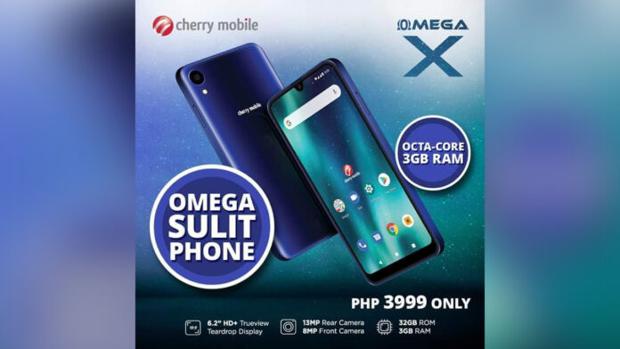 Cherry Mobile Omega X is now available